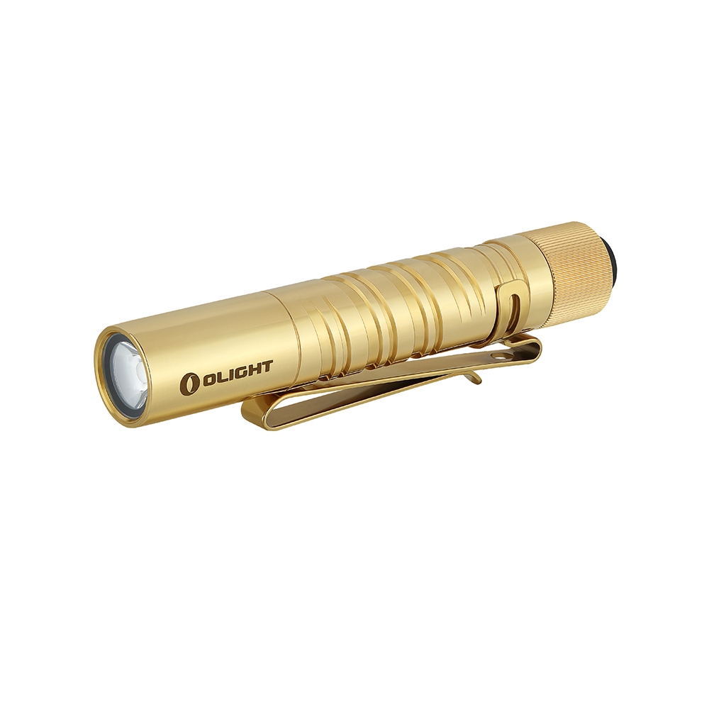 Olight I3T EOS Brass Flashlight | BladeOps