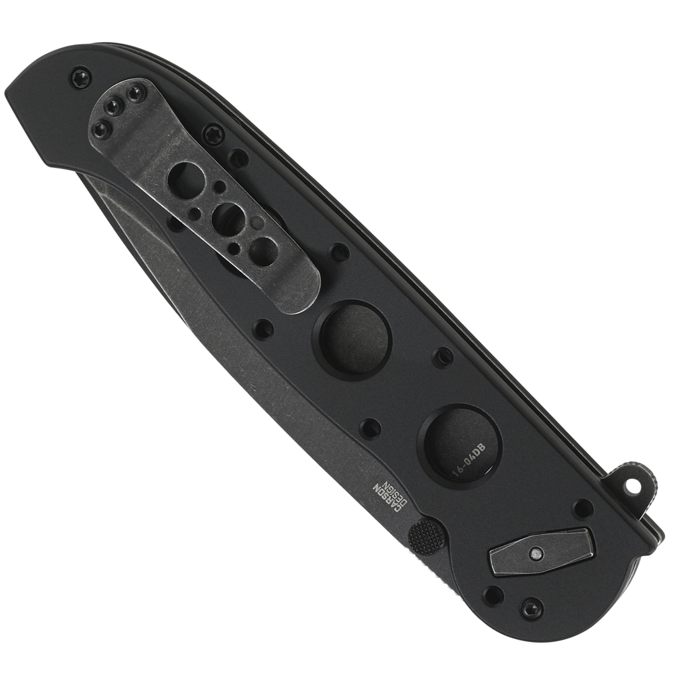 CRKT M16-04DB Deadbolt Assist Knife, Black Tanto D2 Blade | BladeOps