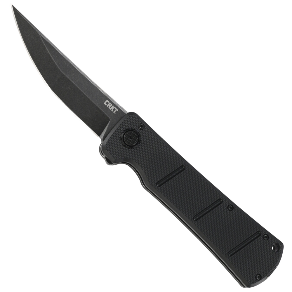 CRKT Inazuma no Ken Assisted Deadbolt Flipper Knife, Black