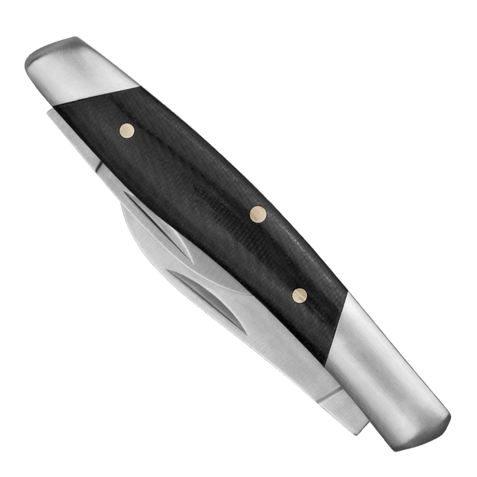 Kershaw Iredale Black Canvas Micarta Slip Joint Knife BladeOps