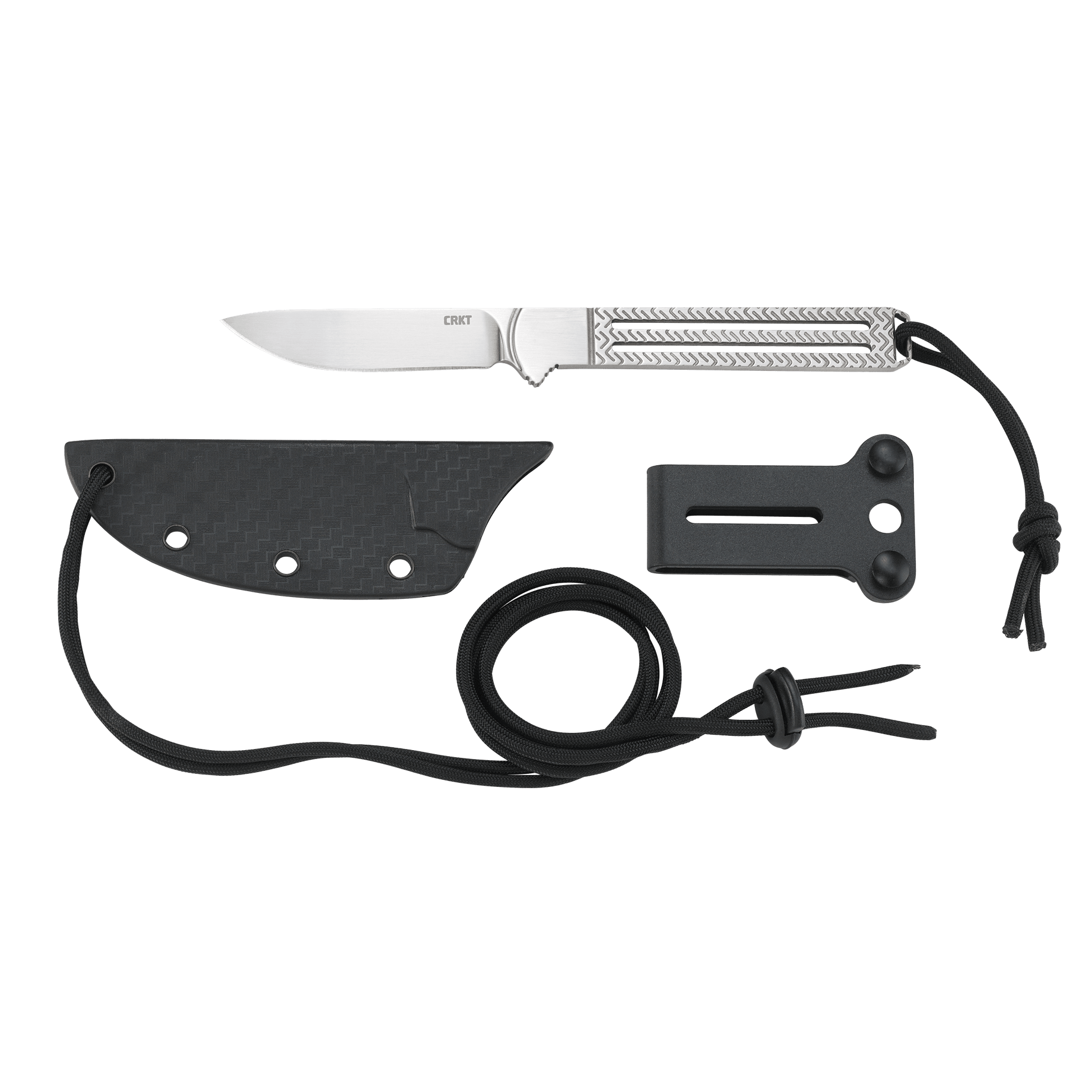 CRKT Testy Skeletonized Fixed Blade Knife BladeOps