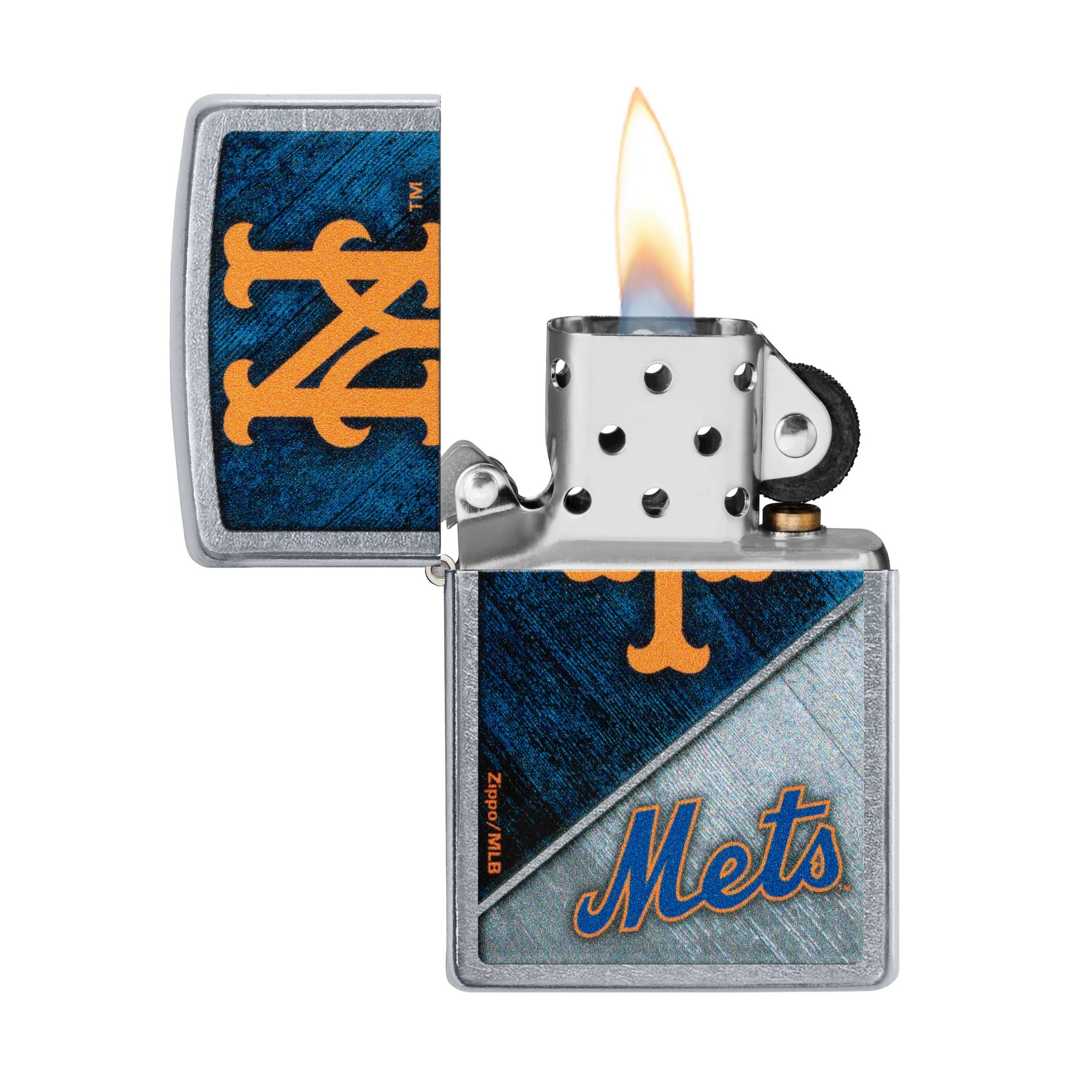 Zippo 207 MLB New York Mets Lighter | BladeOps