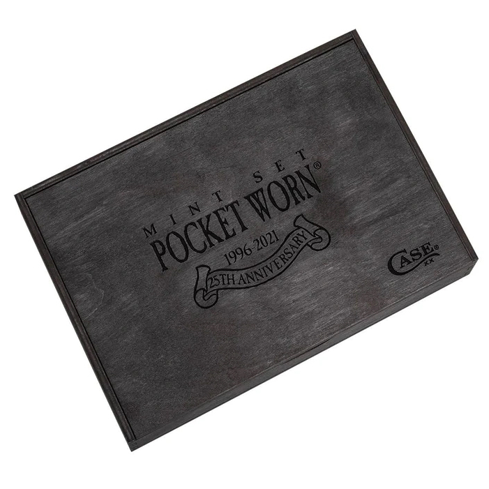 Case Pocket Worn® 25th Anniversary Olive Green Bone Peach Seed Jig