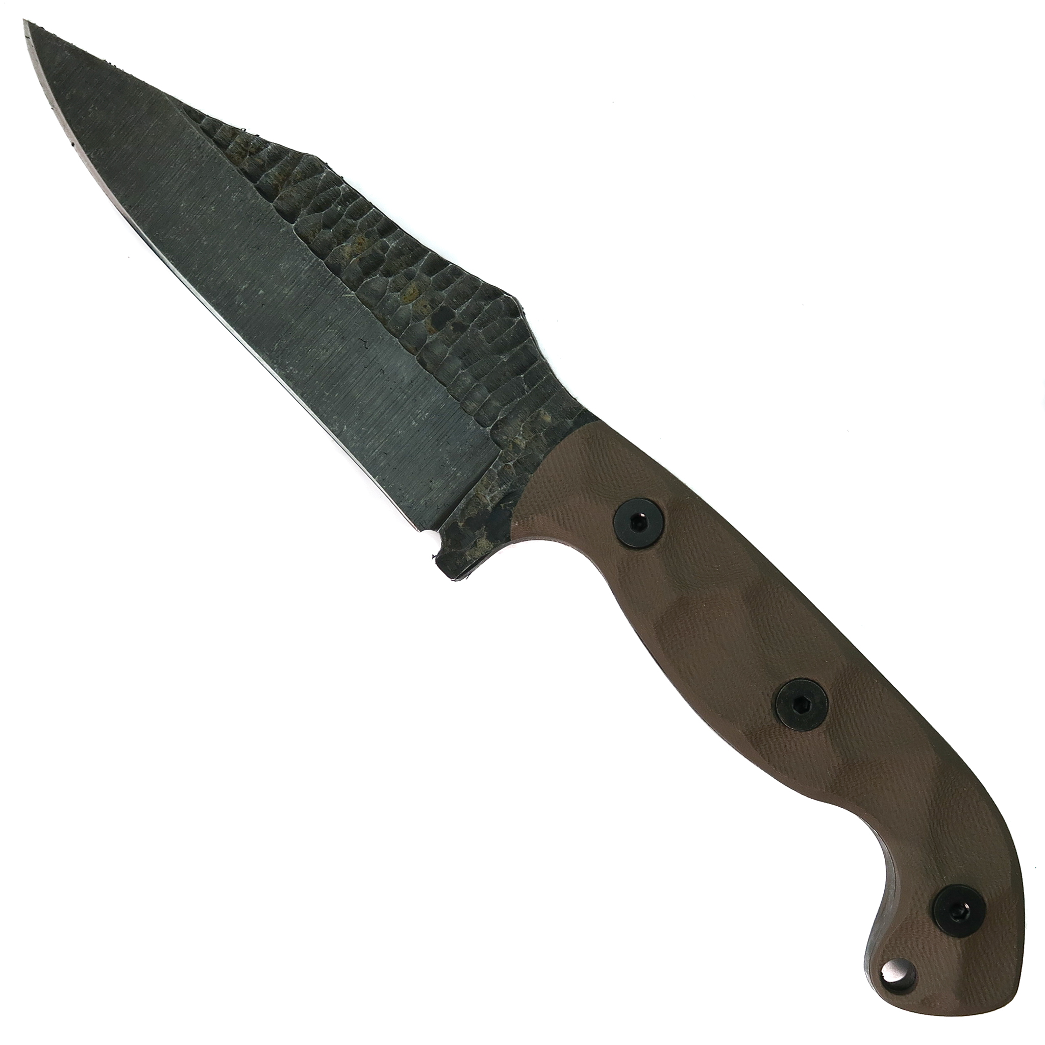 Stroup Knives TU1 FDE G10 Fixed Blade Knife | BladeOps