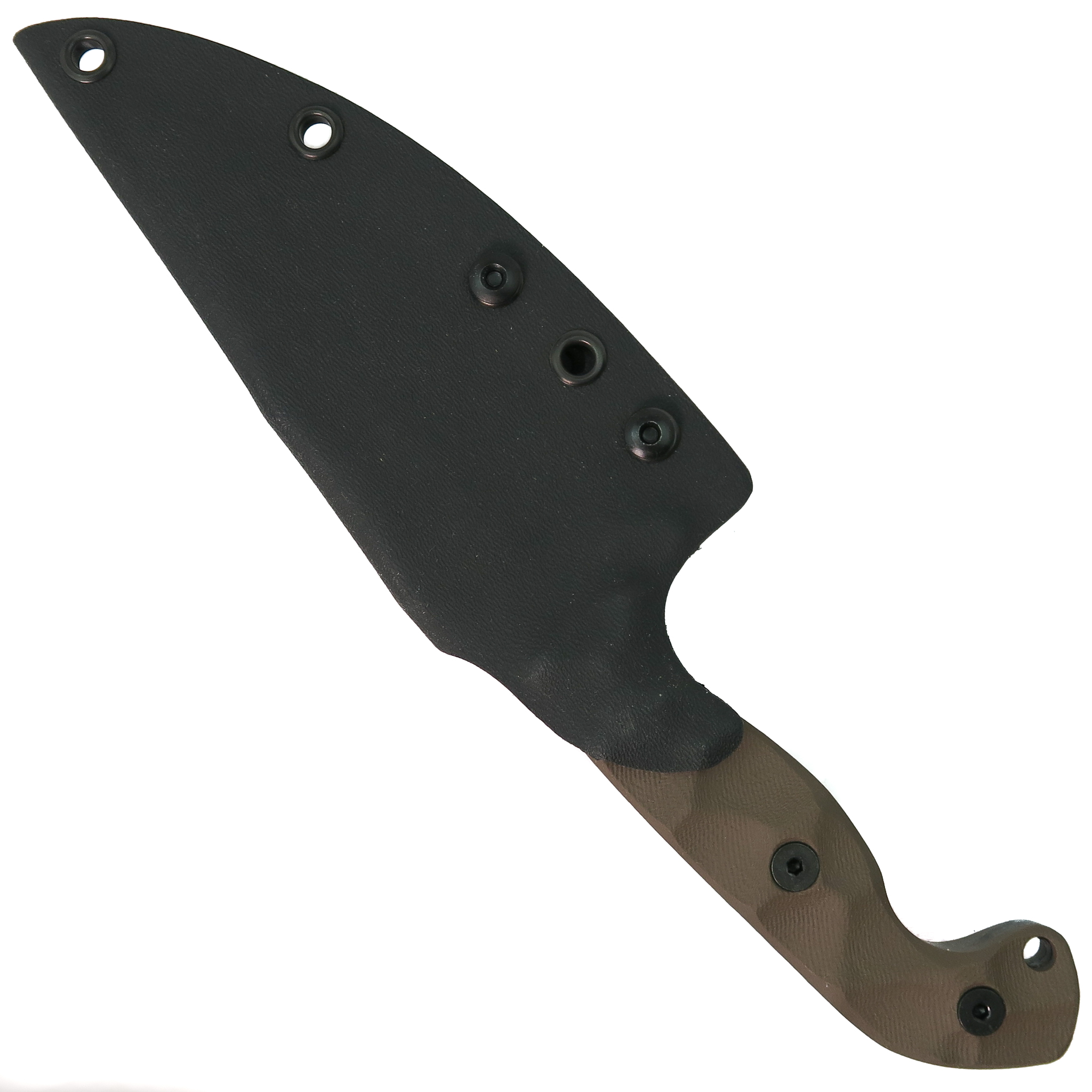 Stroup Knives TU1 FDE G10 Fixed Blade Knife | BladeOps