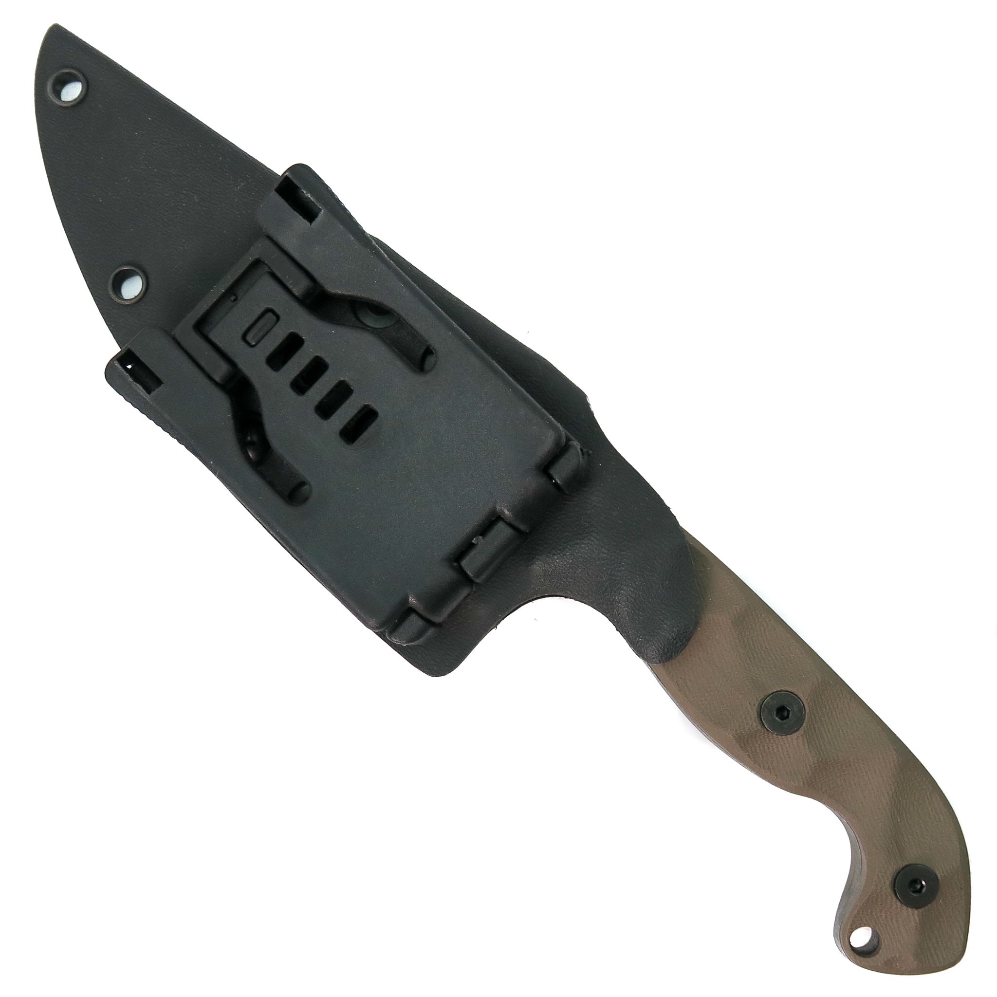 Stroup Knives TU1 FDE G10 Fixed Blade Knife | BladeOps