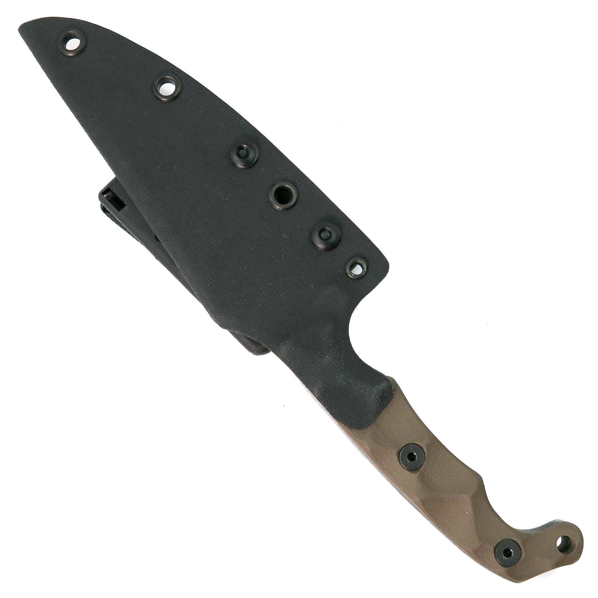 Stroup Knives TU2 FDE G10 Fixed Blade Knife | BladeOps