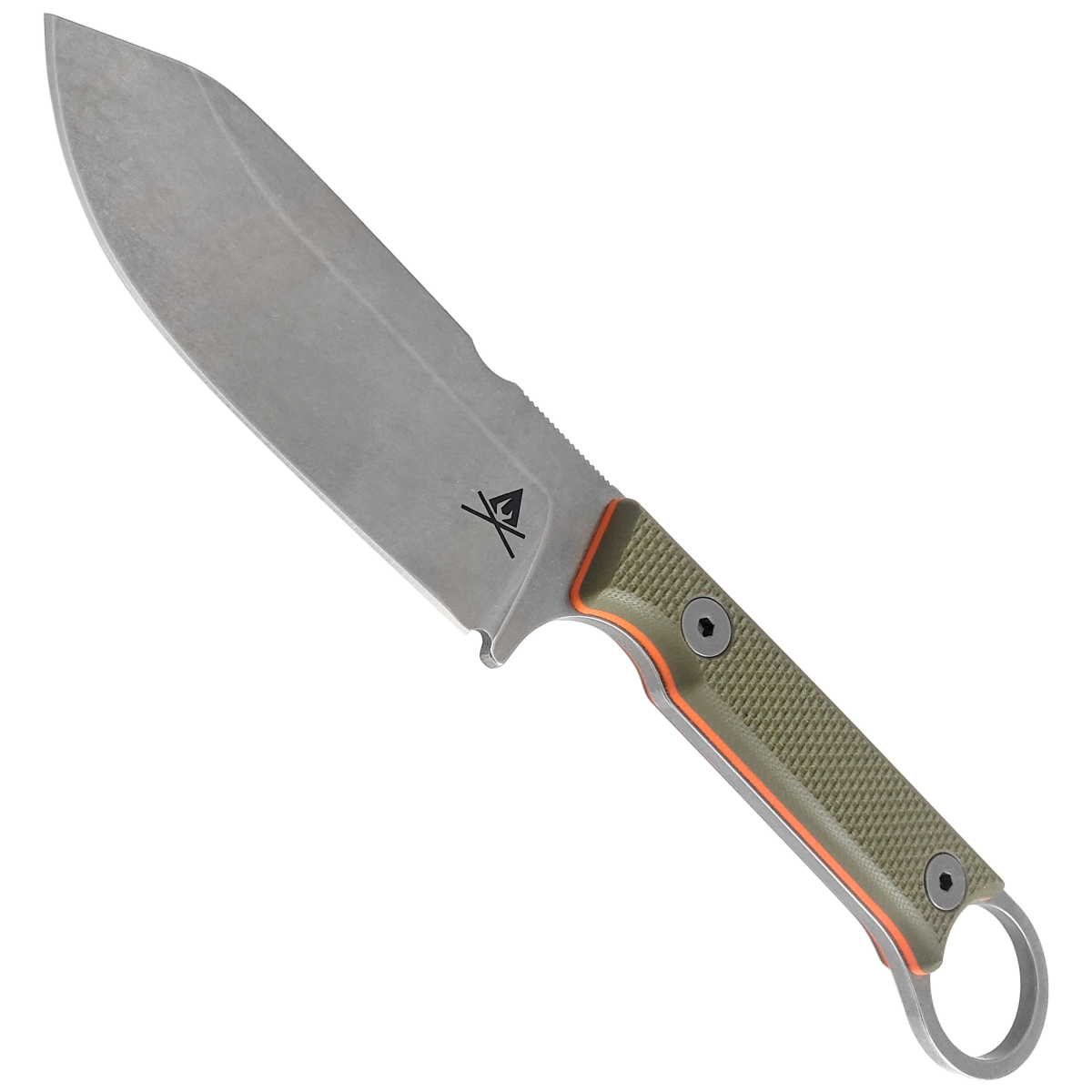 ESEE-4 - S35VN Stainless Steel - Stone Washed Finish - Green