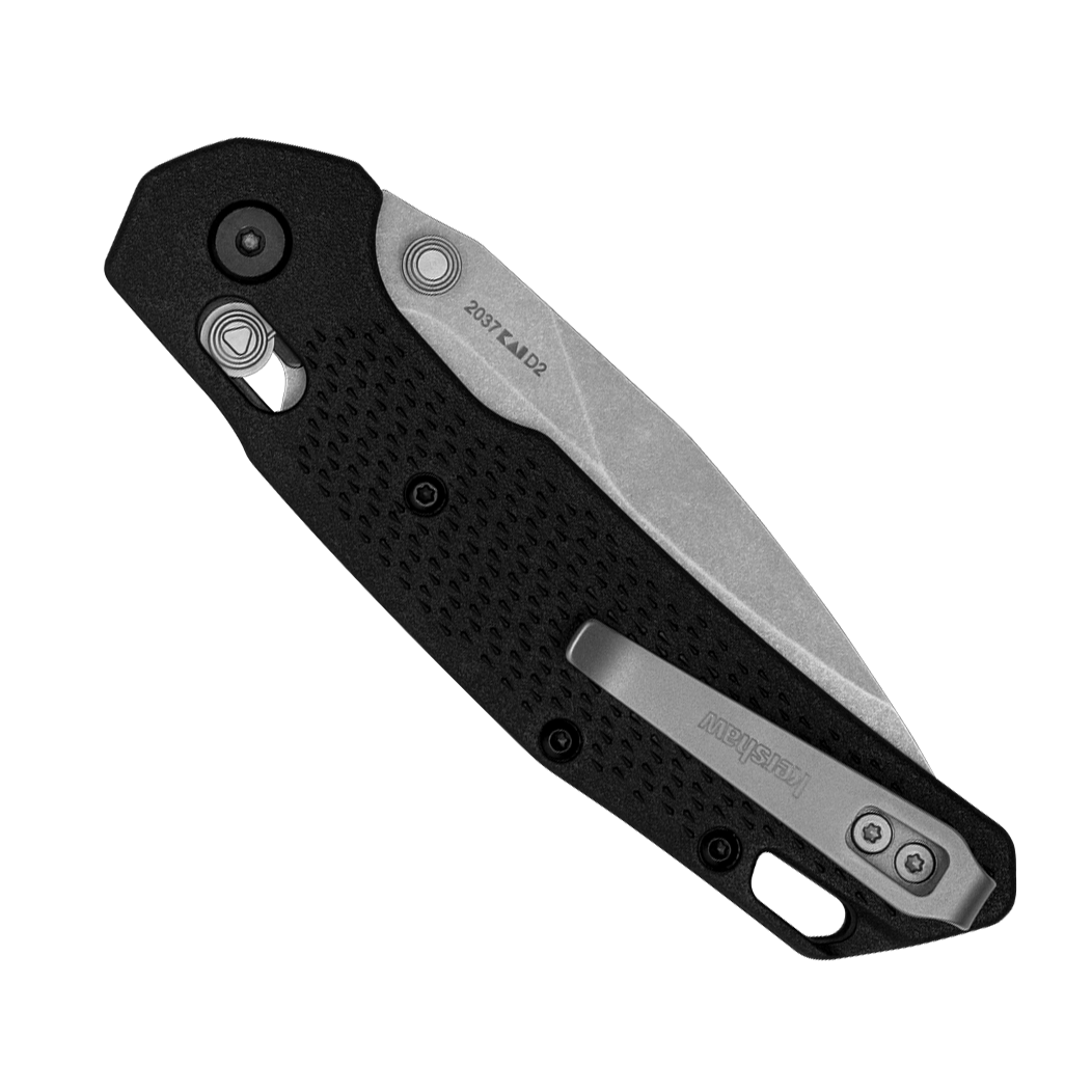 Kershaw Layup Taschenmesser – 8,6 Cm Klinge Aus D2-Stahl, Mit DuraLock & Pocketclip | Klappbar & Sicher