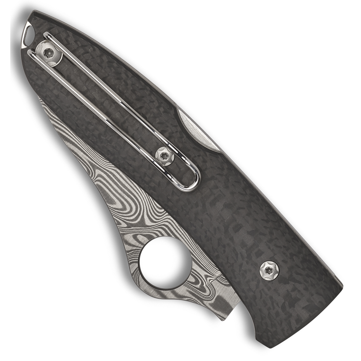Spyderco Spyopera Sprint Run Knife Carbon Fiber Blade