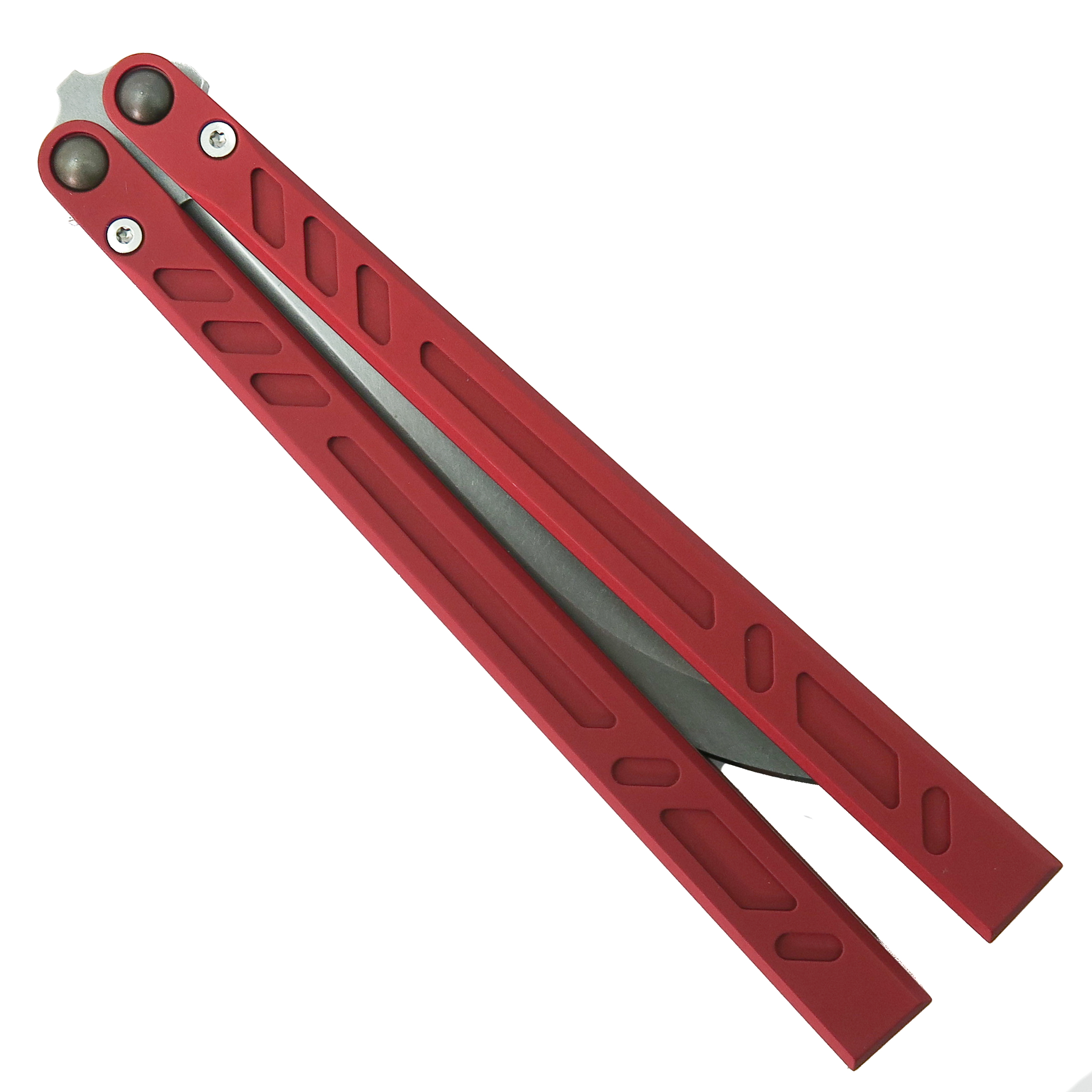 コレクション brs barebone aluminum red BRS Barebones Butterfly Knife Red Aluminum SW