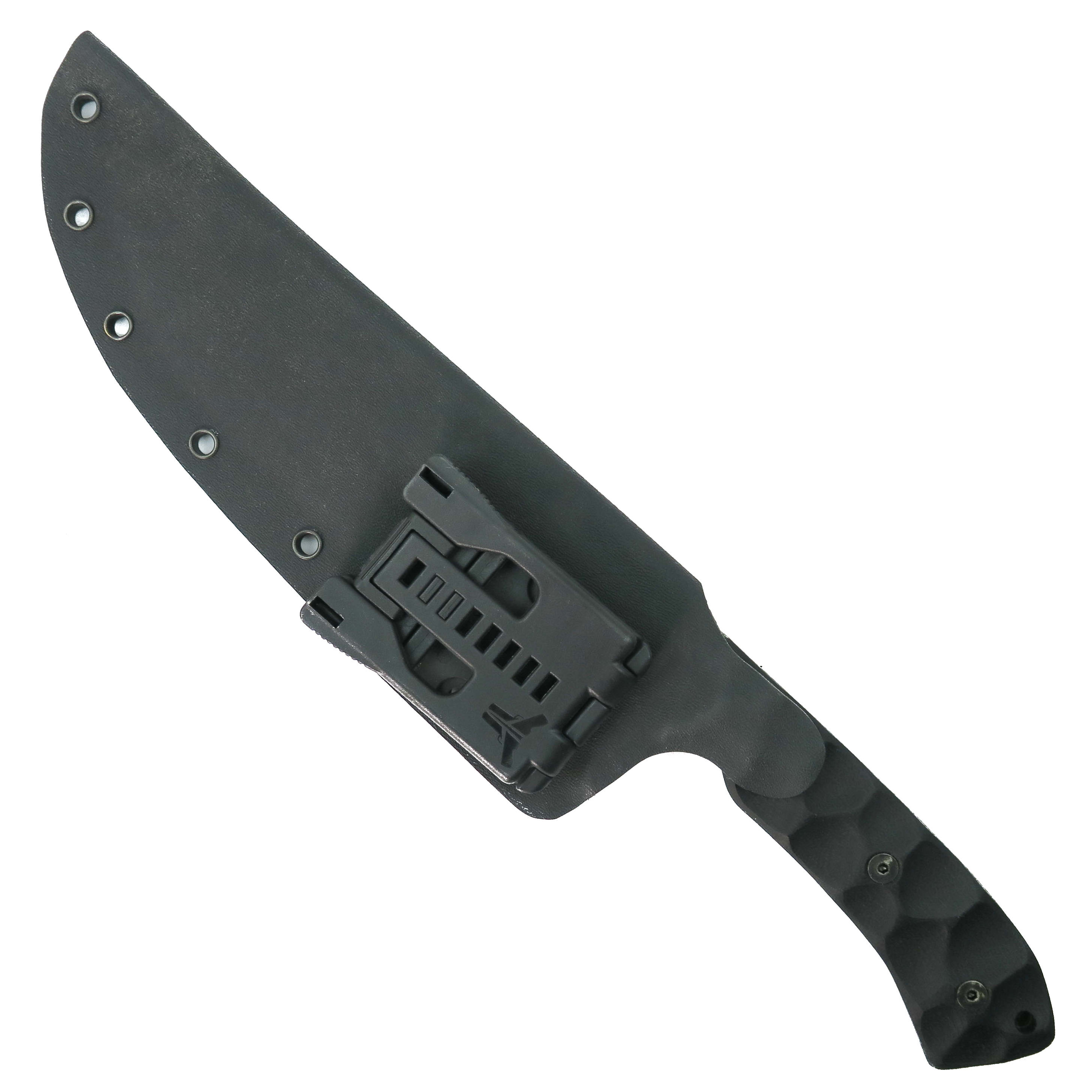 Stroup Knives BK1 Black G10 Fixed Blade Knife, Acid Wash | BladeOps