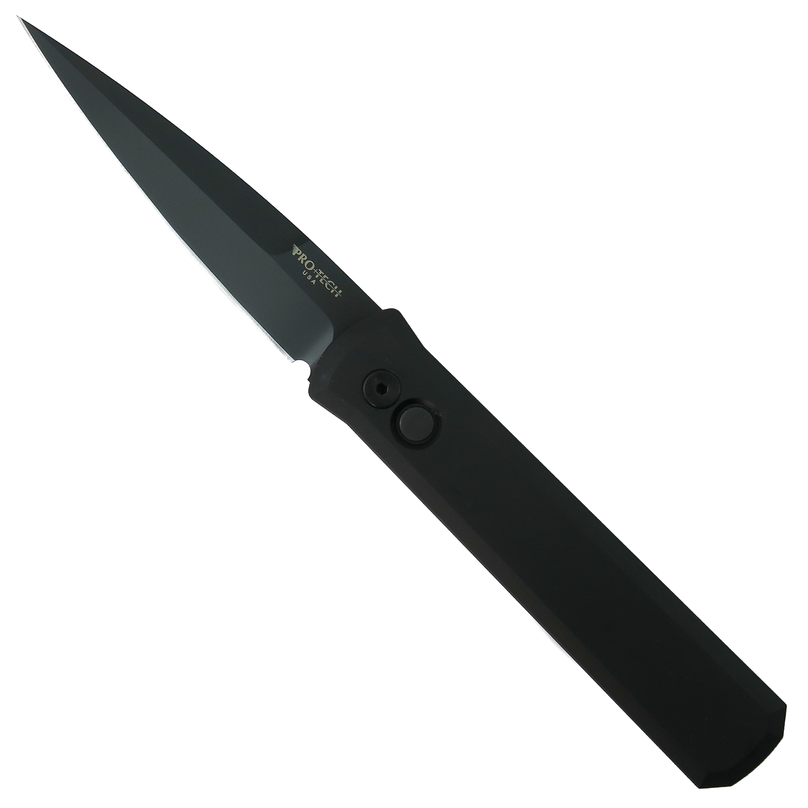 ProTech Godfather SWAT Tactical Auto Knife, 154CM Black Blade BladeOps