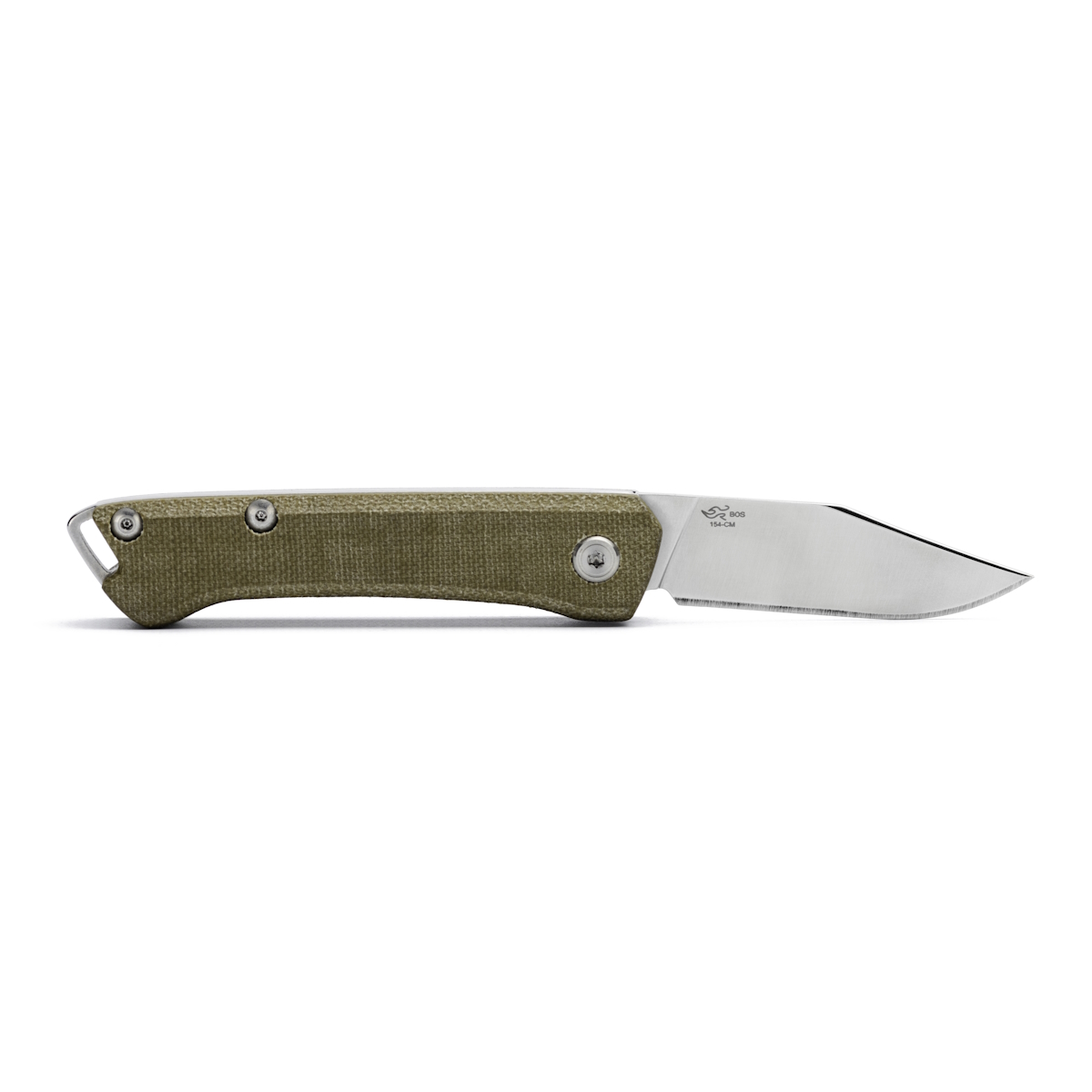 Buck 250 Saunter Folding Knife, Satin Clip-point Blade | BladeOps