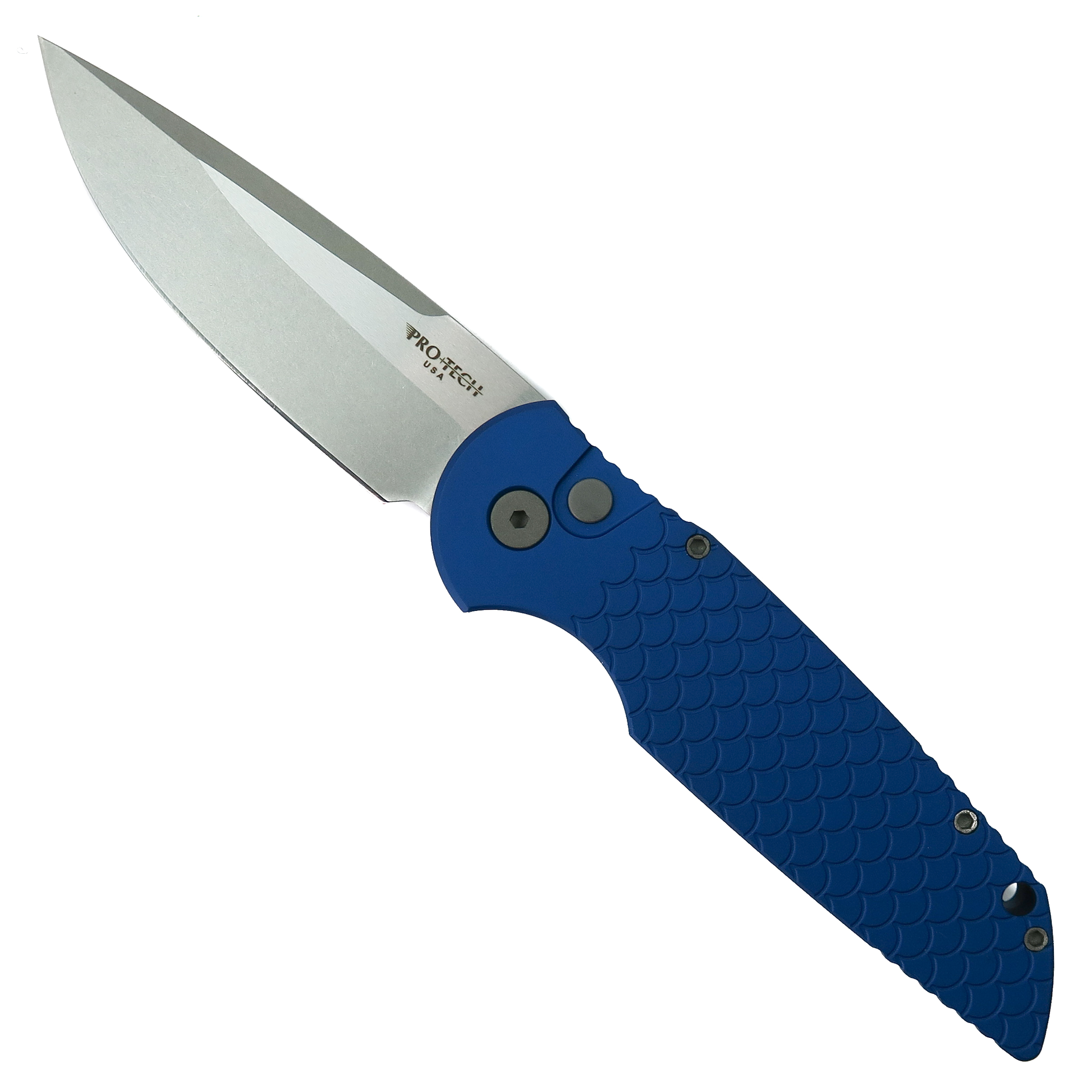 Pro-Tech Blue TR-3 X1 Fish Scale Tactical Response 3 Auto Knife
