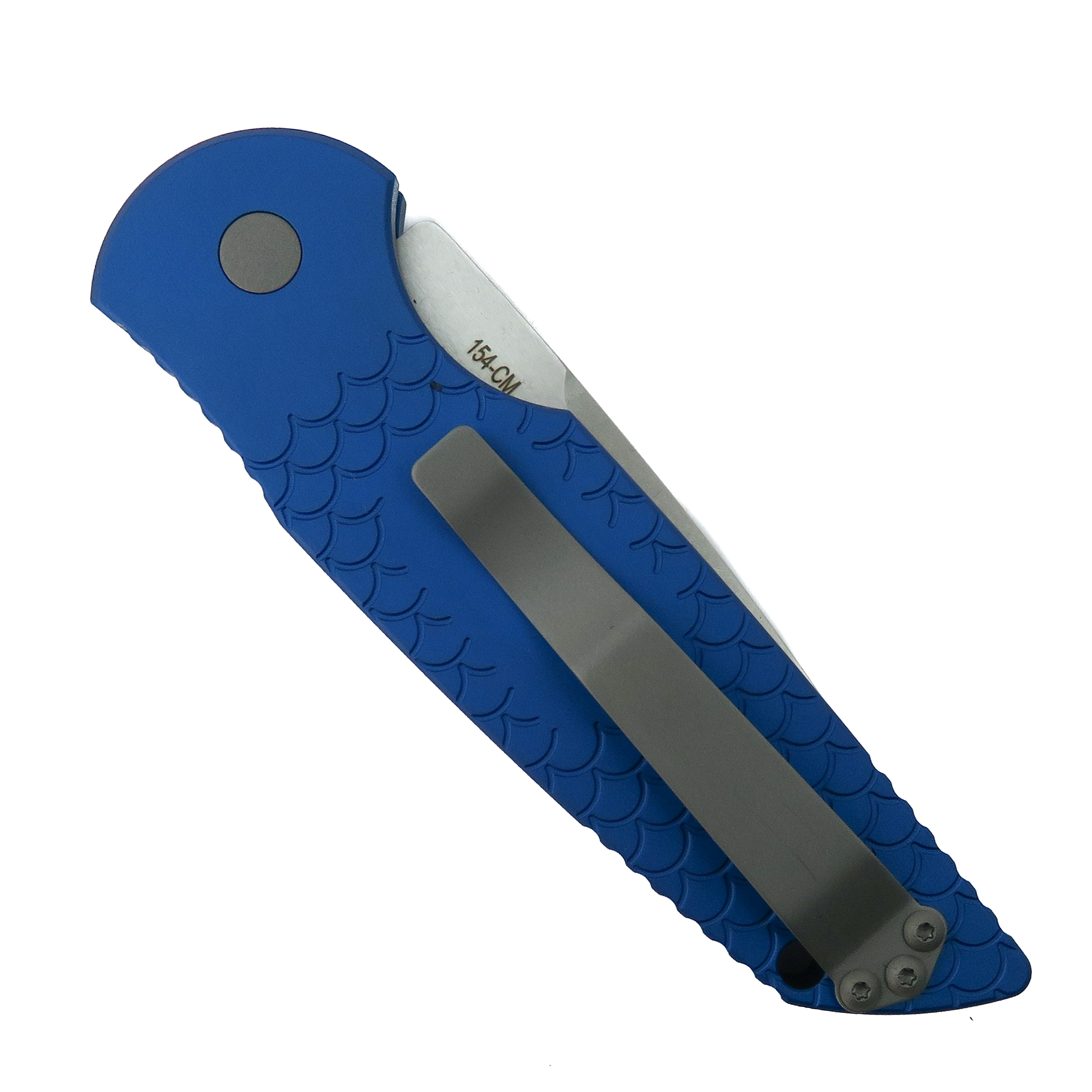Pro-Tech Blue TR-3 X1 Fish Scale Tactical Response 3 Auto Knife
