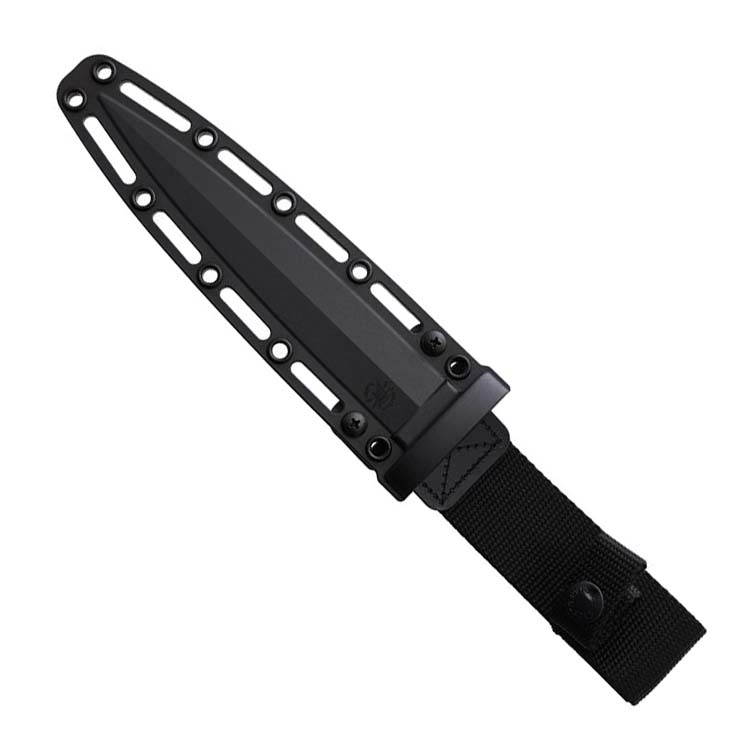 Spartan Blades George Raider Black Injection Molded Fixed Blade