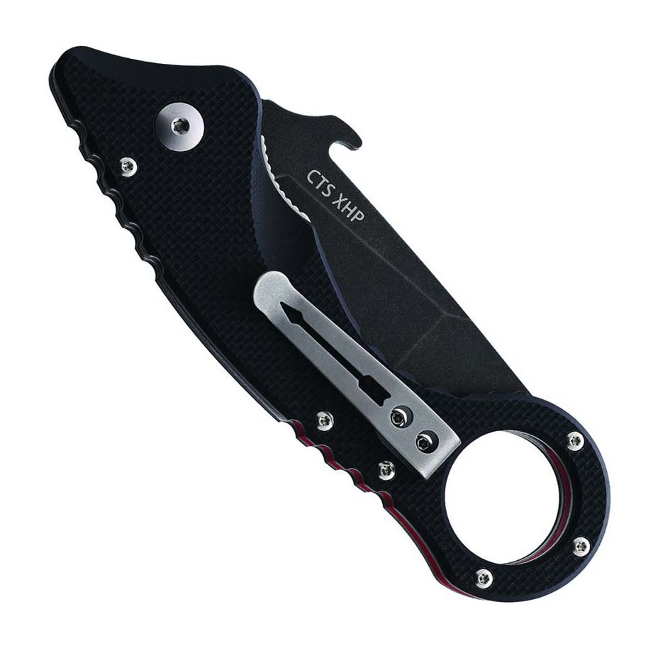 Spartan Blades Field Grade Tu Lam Ronin Shoto Black G10 Karambit