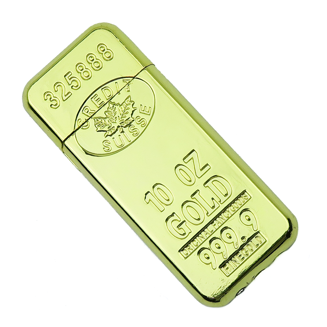 10 oz Gold Credit Suisse Lighter | BladeOps