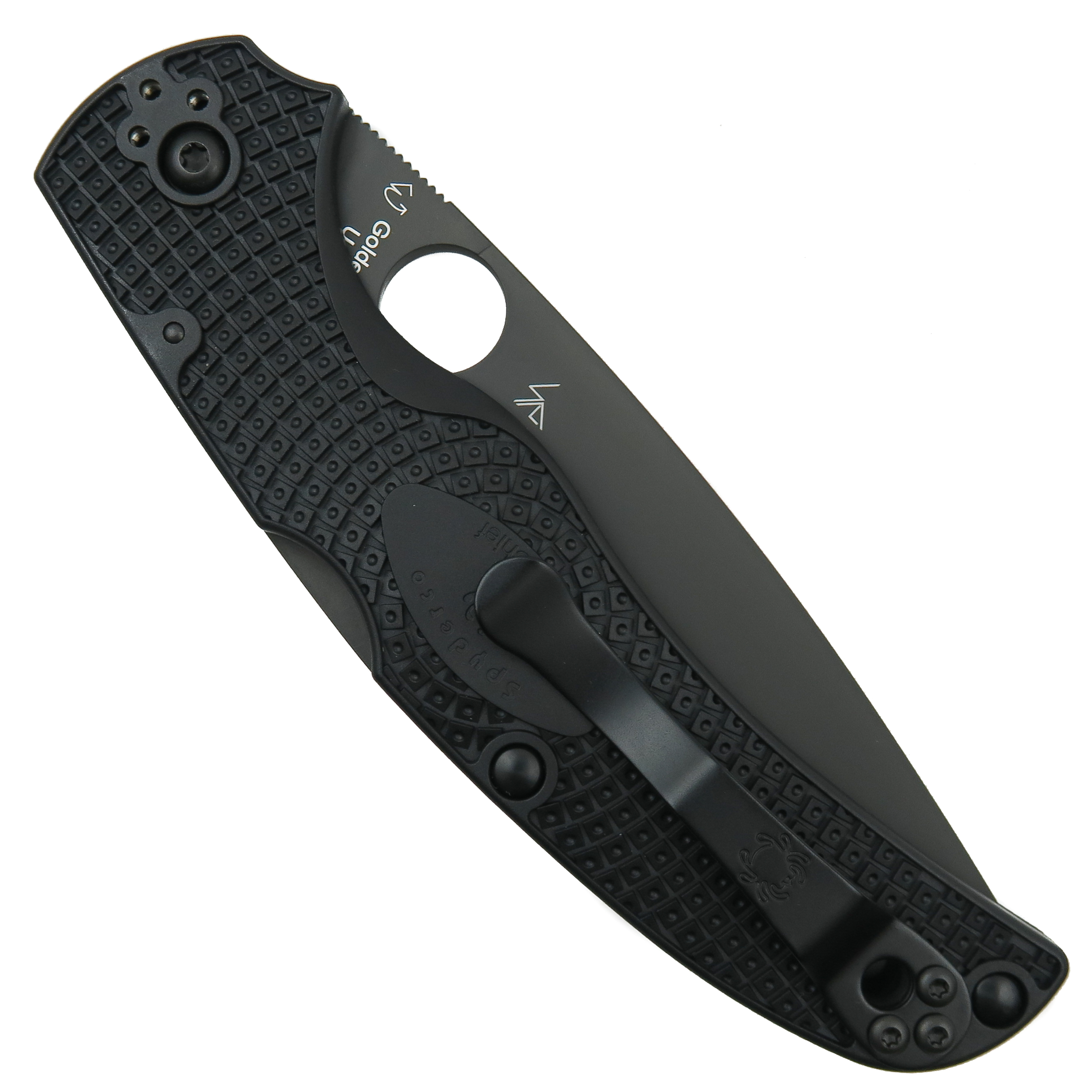 Spick&Span OBLADA TENDER PT ブラック 別注 Spyderco Native Chief Lightweight Black FRN Folder Knife
