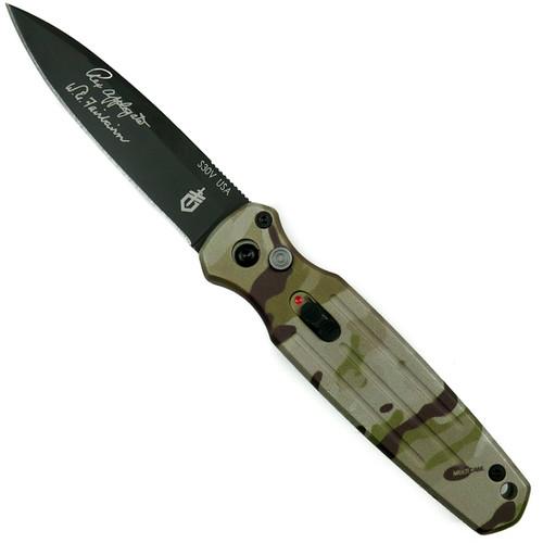 Gerber 30-001620 Arid MultiCam Mini Covert Auto Knife, CPM-S30V