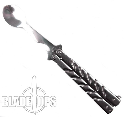 Butterfly Spoon, Satin Finish