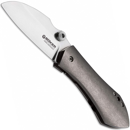 Boker Special Run 110320 Anso 67 Titan Titanium Folder Knife, N690