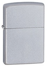 Zippo Regular Satin Chrome, Zippo 205