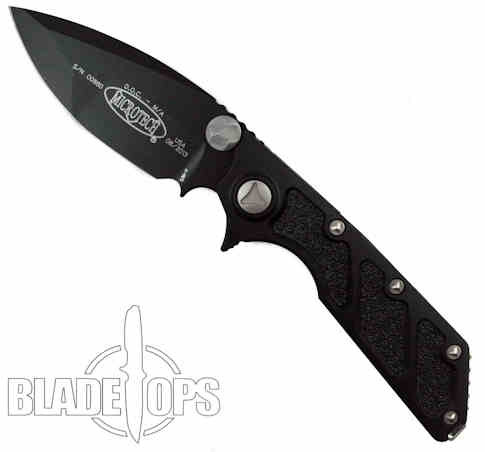 Microtech DOC Flipper Knife, DLC Black Blade, 153-1