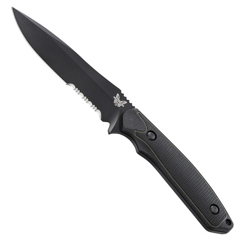Benchmade 169SBK Protagonist Fixed Blade Knife, 154CM Black Combo