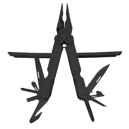 Ruco  SOG PowerLock EOD C4 Punch Multi Tool, Black Oxide Finish, Nylon