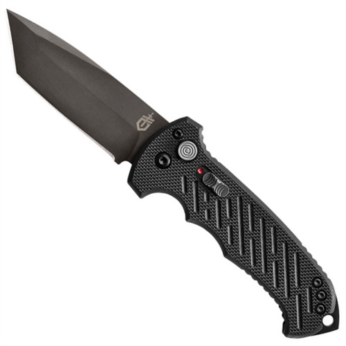 Gerber 30-001296 06 G-10 Tanto Auto Knife, CPM-S30V Black Blade