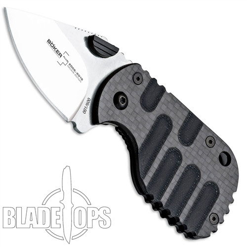 Boker Plus Carbon Fiber Decade Edition Knife, VG10 Blade