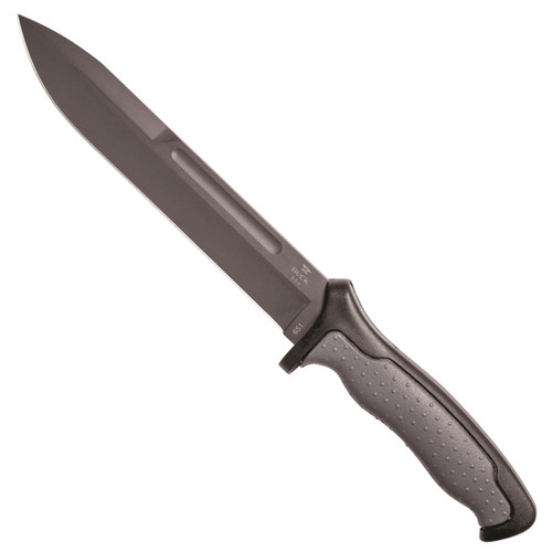 Buck Nighthawk Hunter Fixed Blade Knife, Sniper Grey Blade