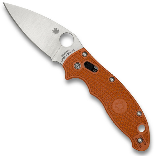 Spyderco Sprint Run Burnt Orange Manix 2 Lightweight Folder Knife