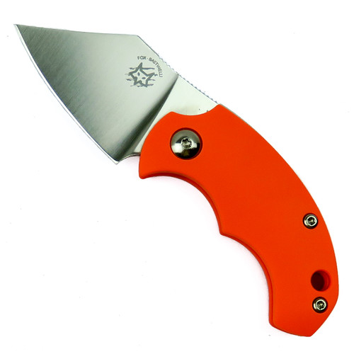 Fox Knives Bastinelli Orange BB Drago Friction Folder, N690Co Blade