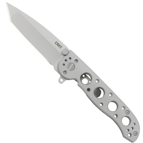 CRKT M16-02DSS Frame Lock Flipper Knife, Bead Blast Tanto Blade