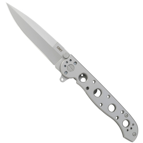 CRKT M16-03SS Frame Lock Flipper Knife, Bead Blast Spear Point