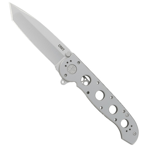 CRKT M16-04SS Frame Lock Flipper Knife, BeadBlast Tanto Point