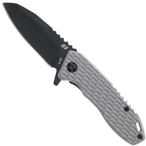 Schrade Slyte Tenacity BLK Folder, Black Oxide Finish | BladeOps