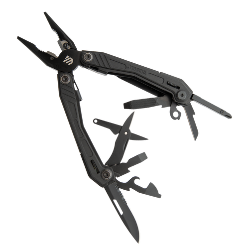 Bear & Son EDC Black Zytel Stainless Steel Multi-Tool | BladeOps