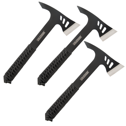 Bear & Son BLACKHAWK Direct Hit Throwing Tomahawk Set, 3 Tomahawks