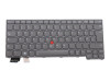 Lenovo Keyboard X13 G1 L13 Yoga G2 ThinkPad X13 G2 German Grey Backlit 5N21A21968