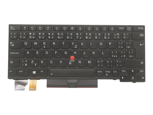 Lenovo Keyboard X13 G1 L13 Yoga G2 Czech Black Backlit 5N20V43216