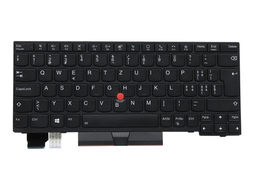 Lenovo Keyboard X13 G1 L13 Yoga G2 Swiss Black Backlit 5N20V43350