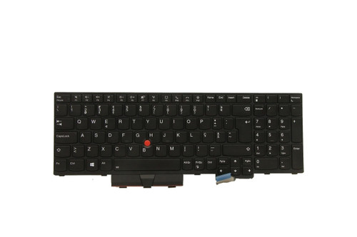 Lenovo Keyboard P15 G2 T15G G2 P17 G2 Portuguese Black Backlit Keyboard Reprint 5N21B44346-C1