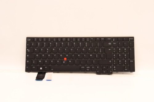 Lenovo Keyboard T16 G1 L15 G3 P16s G1 French Black Backlit 5N21D93622