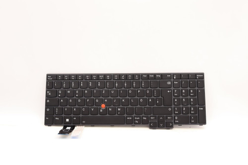 Lenovo Keyboard T16 G1 L15 G3 P16s G1 German Black Backlit 5N21D93623