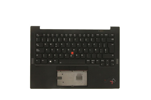 ThinkPad X1 Carbon 9 C-Cover palmrest with Spanish keyboard Inc touchpad speakers P/Button 5M11C53291-C1