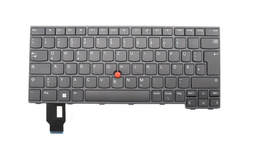 Lenovo Keyboard T14 G3 L14 G3 P14s G3 L14 G4 T14 G4 German Black Non-backlit 5N21D68208